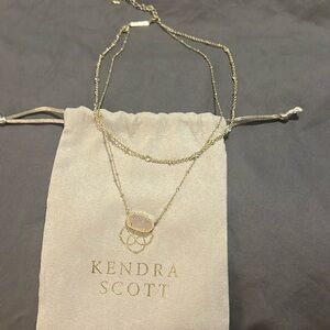 Kendra Scott double chain necklace